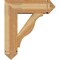 Ekena Millwork Funston Arts and Crafts Rough Sawn Bracket w/ Offset Brace, Western Red Cedar, 8"W x 24"D x 28"H BKT0806X24X28FST03RWR - alternate 2